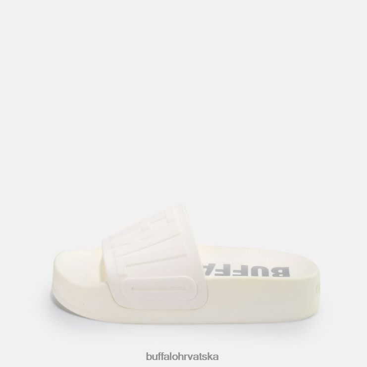 bijela Buffalo lake bold sandale s platformom veganske |slajdova TDD6T462